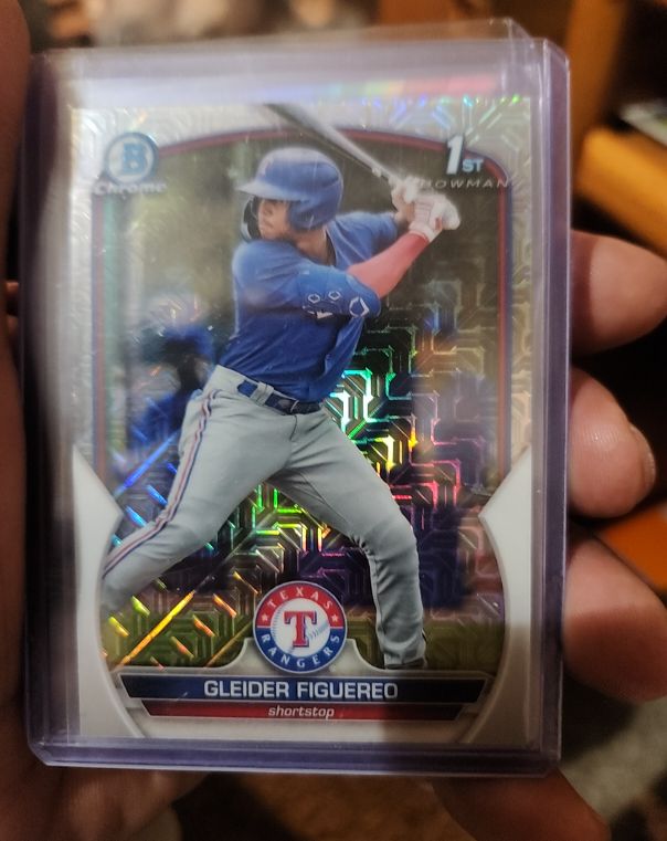 2023 Bowman Chrome #BCP-59 Gleider Figuereo — front