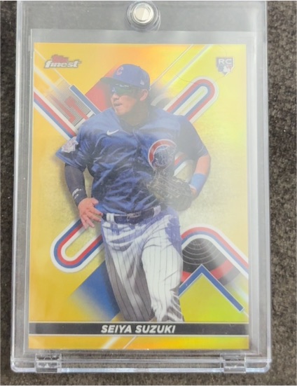 2022 Topps Finest #41 Seiya Suzuki — front