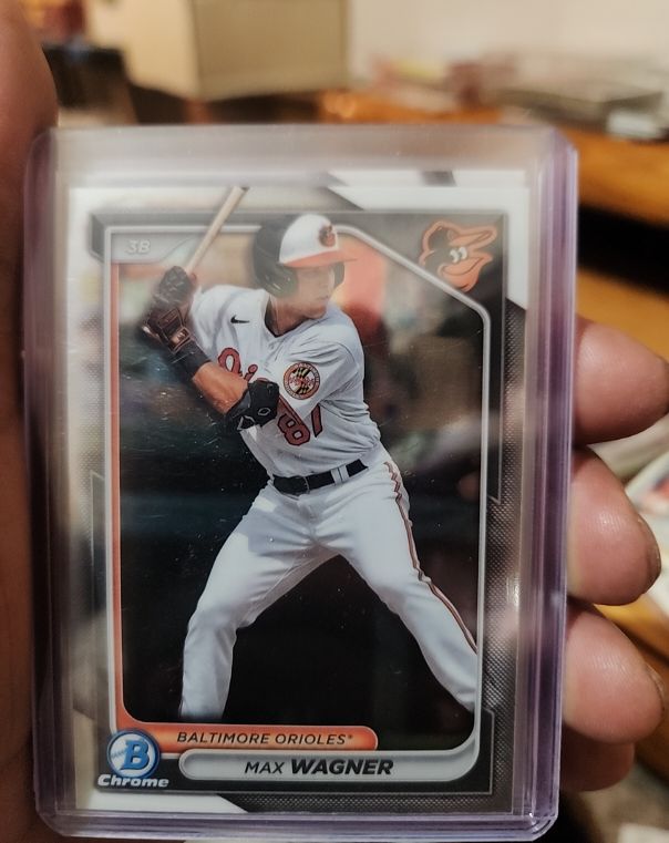 2024 Bowman Chrome #BCP-18 Max Wagner — front