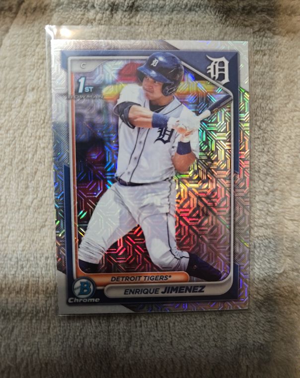 2024 Bowman Chrome #BCP-31 Enrique Jimenez — front