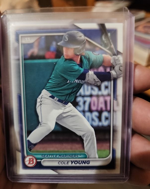 2024 Bowman #BCP-112 Cole Young — front