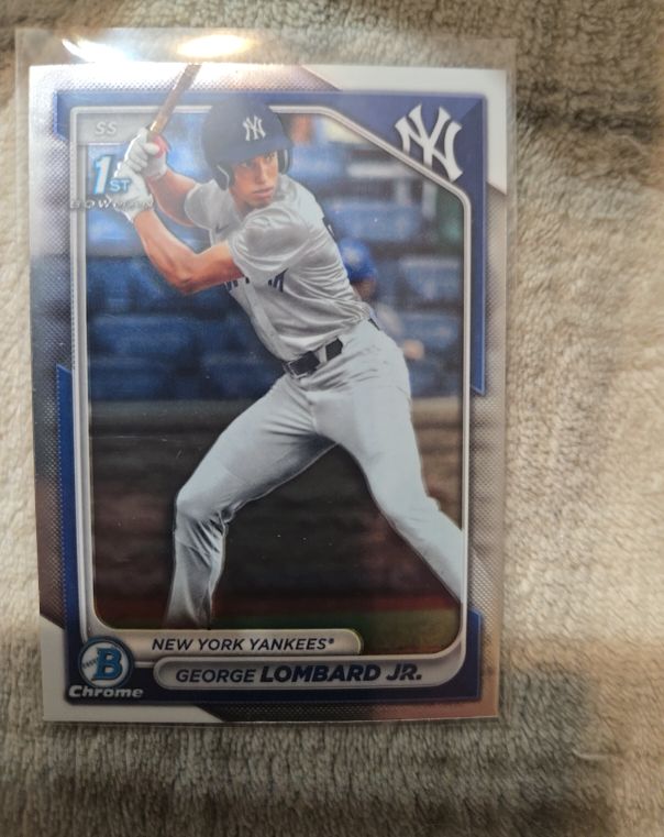 2024 Bowman Chrome #BCP-79 George Lombard Jr. — front