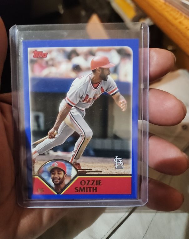 2003 Topps #258 Ozzie Smith — front