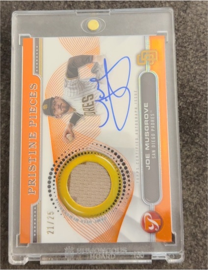 2024 Topps Pristine Pieces #PPAR-JM Joe Musgrove — front