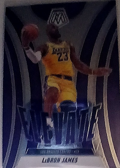2024-25 Panini Mosaic #13 LeBron James — front