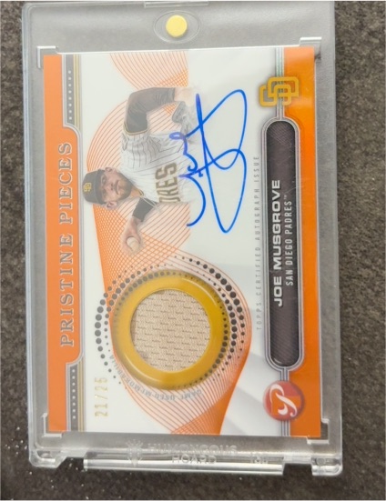 2024 Topps Pristine Pristine Pieces #PPAR-JM Joe Musgrove — front
