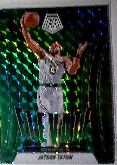 2023-24 Panini Mosaic #33 Jayson Tatum — front