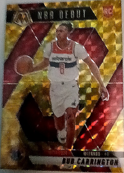 2023 Panini NBA Hoops Alec Carrington Rookie Card — front
