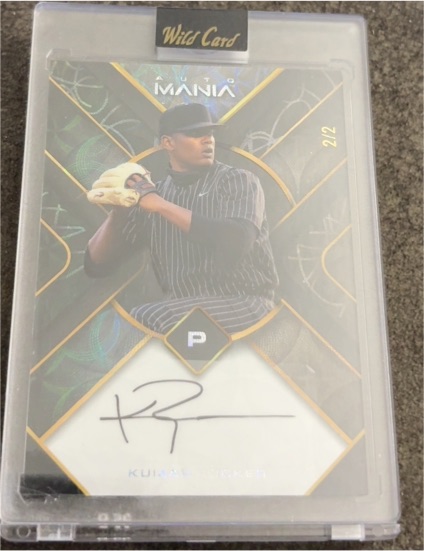 2023 Wild Card Auto Mania #2 Kumar Rocker — front