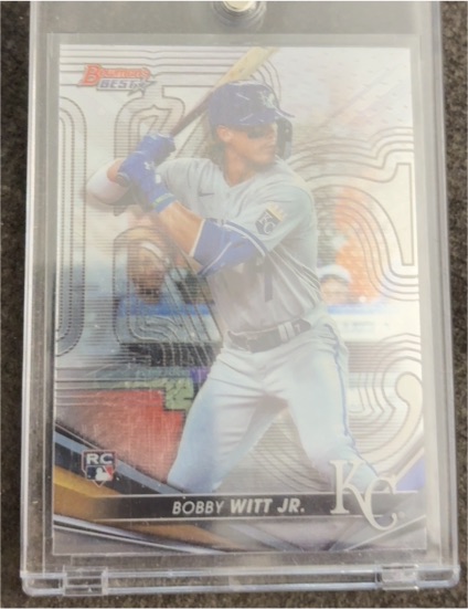 2022 Bowman's Best #13 Bobby Witt Jr. — front