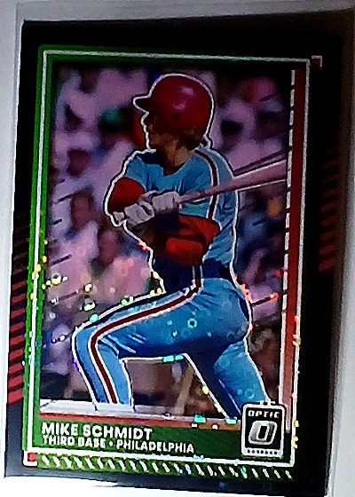 2025 Panini Donruss Optic #82 Mike Schmidt — front