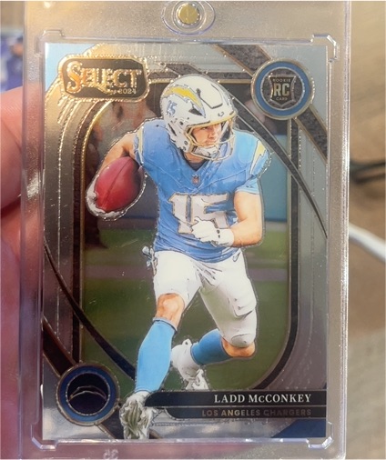 2024 Panini Select #268 Ladd McConkey — front