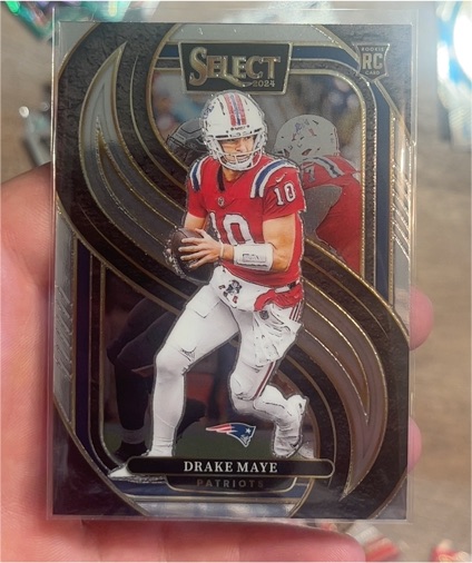 2024 Panini Select Premier Level #113 Drake Maye — front