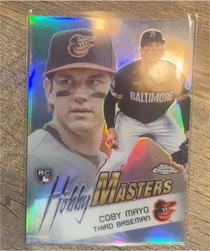 2025 Topps Chrome #HM-15 Coby Mayo — front