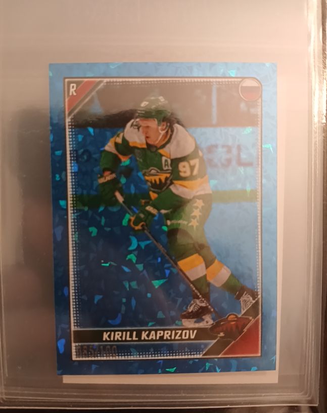 2022-23 Upper Deck Stature Blue Mojo #R Kirill Kaprizov — front