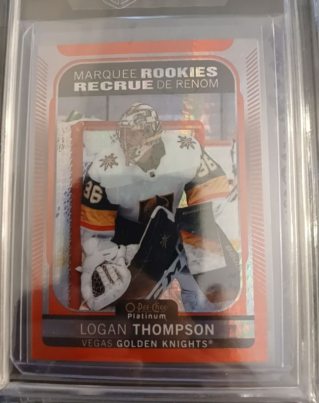 2021-22 O-Pee-Chee Platinum Marquee Rookies #239 Logan Thompson — front