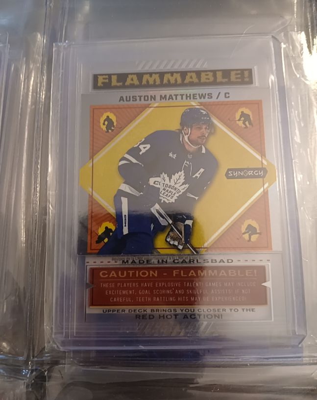 2023-24 Upper Deck Synergy #FL-12 Auston Matthews — front
