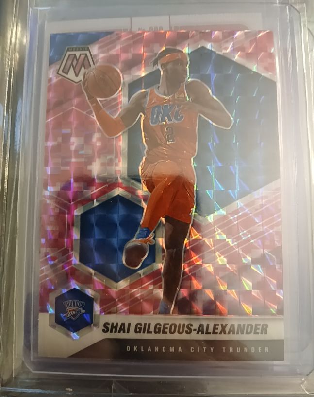 2020-21 Panini Mosaic #103 Shai Gilgeous-Alexander — front
