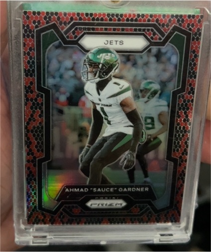 2023 Panini Prizm #228 Ahmad 'Sauce' Gardner — front
