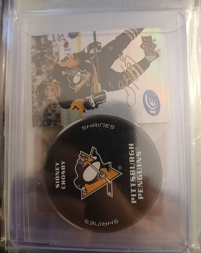 2021-22 Upper Deck Ice Shrines #SH-3 Sidney Crosby — front