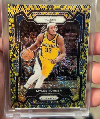 2023-24 Panini Prizm #34 Myles Turner — front