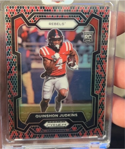 2024 Panini Prizm Draft Picks #146 Quinshon Judkins — front
