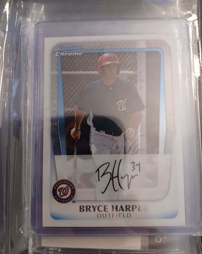 2011 Bowman Chrome Prospects #BCP111 Bryce Harper — front