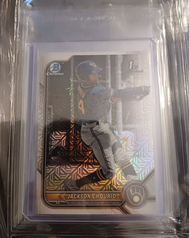 2022 Bowman Chrome #BCP-79 Jackson Chourio — front