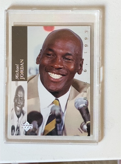 1993-94 Upper Deck SE #MJR1 Michael Jordan Retirement — front