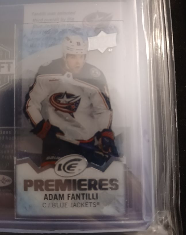2023-24 Upper Deck Ice Premieres Mini #MI-45 Adam Fantilli — front