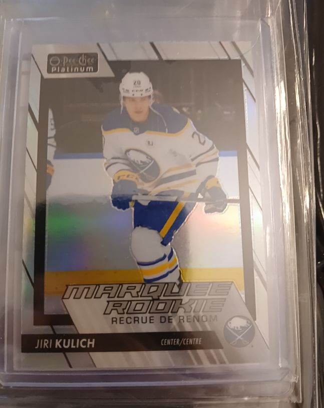 2023-24 O-Pee-Chee Platinum #261 Jiri Kulich Marquee Rookie — front