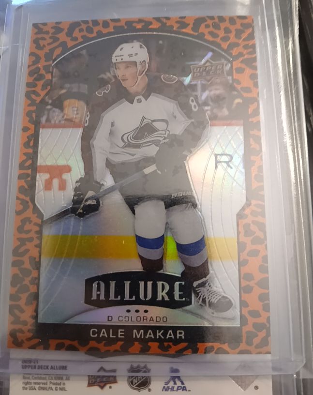 2020-21 Upper Deck Allure #6 Cale Makar — front