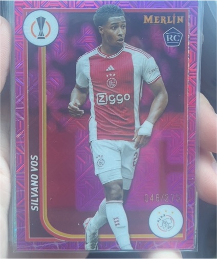 2023-24 Topps Merlin #8 Silvano Vos — front