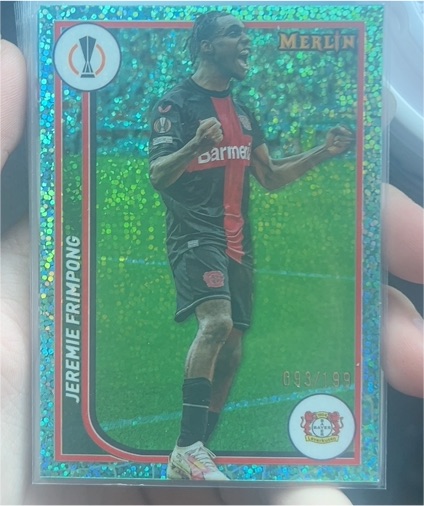 2023-24 Topps Merlin UEFA #22 Jeremie Frimpong — front
