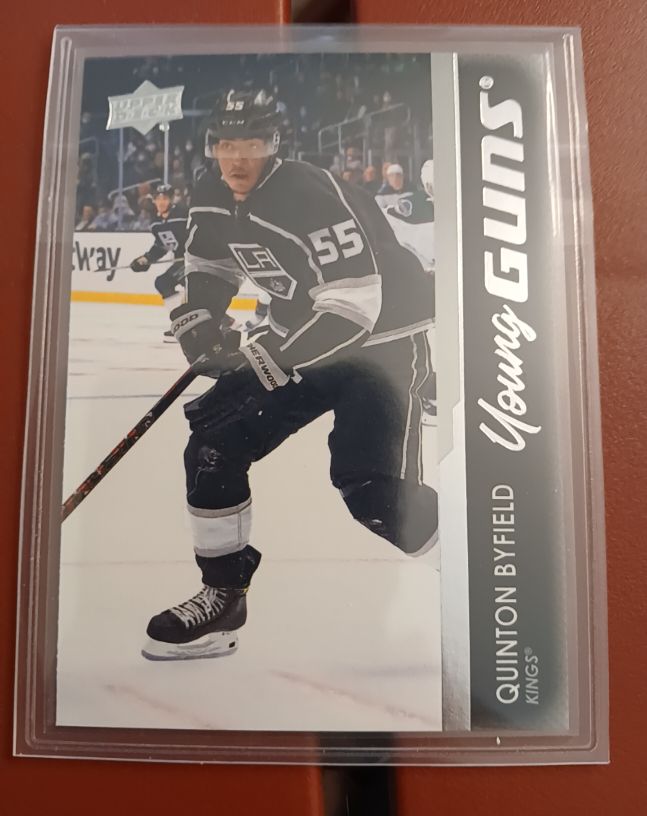 2021-22 Upper Deck Series 2 #488 Quinton Byfield — front