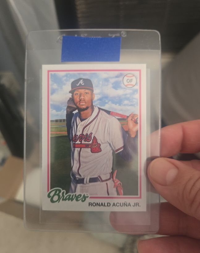 2022 Topps Archives #167 Ronald Acuña Jr. — front
