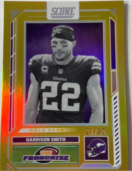 2025 Panini Score #21 Harrison Smith — front