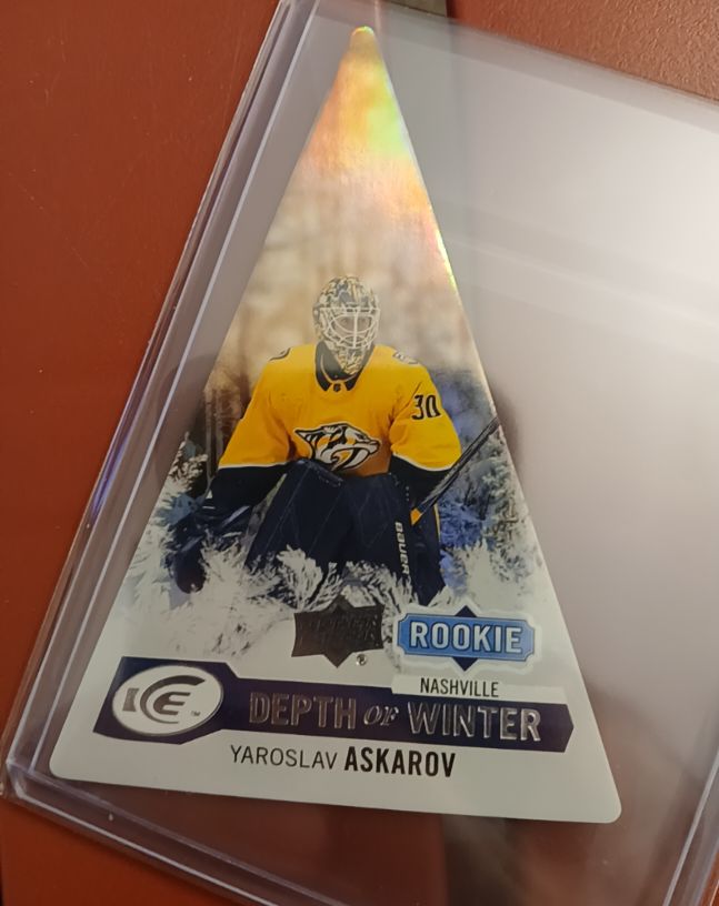 2023-24 Upper Deck Ice Depth of Winter #DW-53 Yaroslav Askarov — front