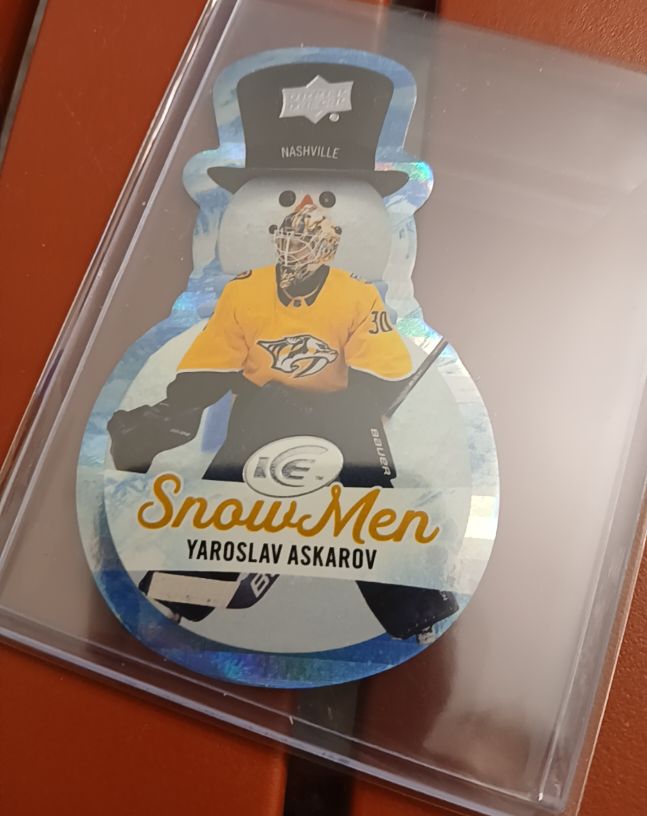 2023-24 Upper Deck Ice Snow Men #SM-23 Yaroslav Askarov — front