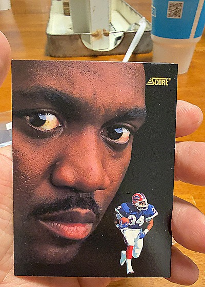 1991 Score #678 Thurman Thomas — front