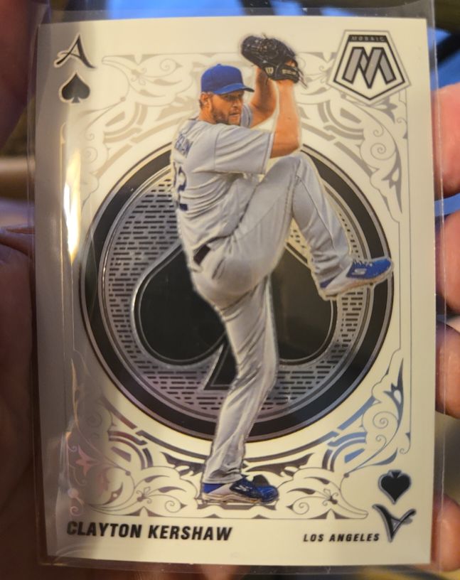 2022 Panini Mosaic #A-13 Clayton Kershaw — front