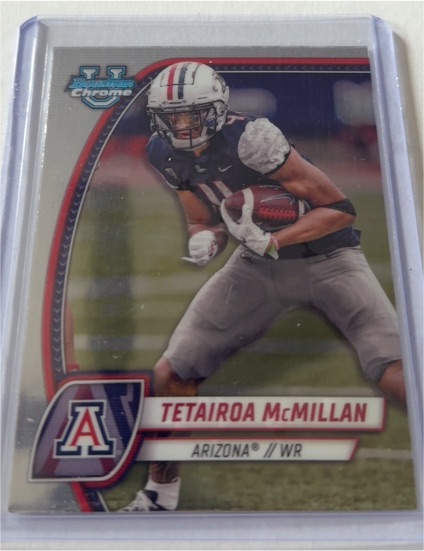 2024 Bowman University Chrome #170 Tetairoa McMillan — front