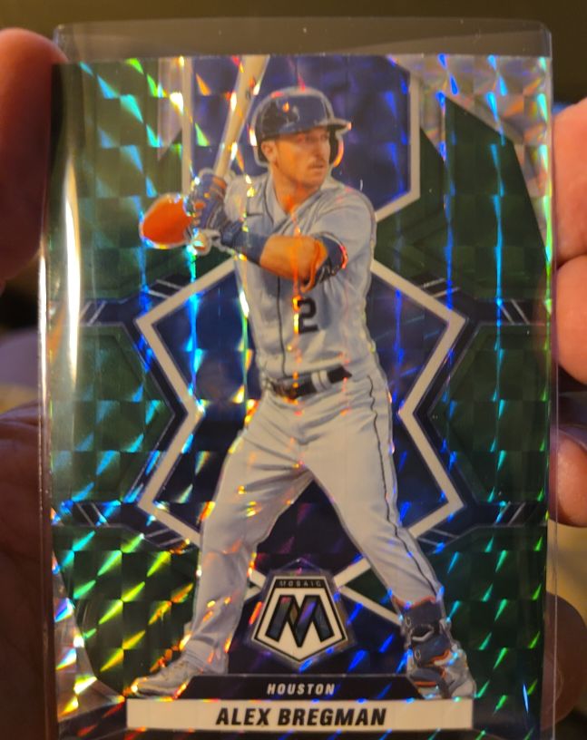 2022 Panini Mosaic #48 Alex Bregman Houston Astros — front
