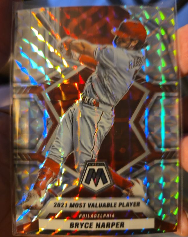 2022 Panini Mosaic - 2021 Award Winners #282 Bryce Harper — front