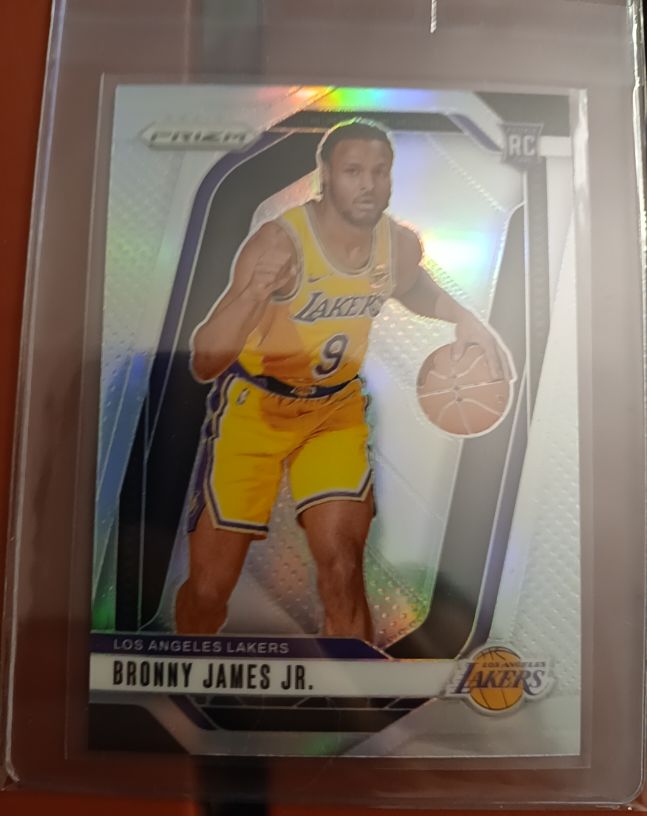 2024-25 Panini Prizm #243 Bronny James Jr. — front