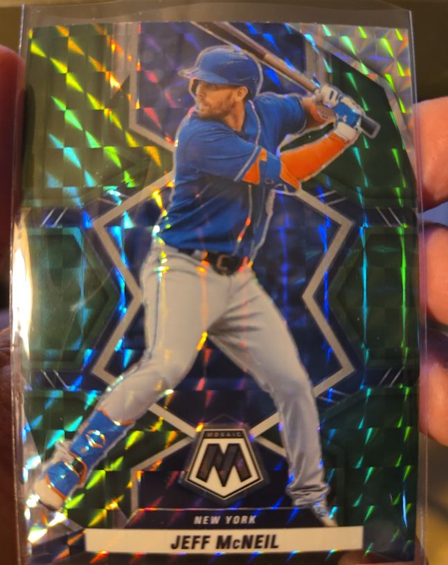 2022 Panini Mosaic #107 Jeff McNeil — front