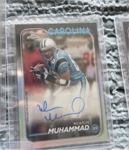 2024 Topps Chrome #15 Muhsin Muhammad — front