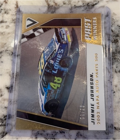 2019 Panini Victory Lane Racing #7 Jimmie Johnson — front