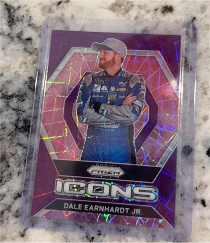 2022 Panini Prizm Racing #84 Dale Earnhardt Jr. (Icons) — front