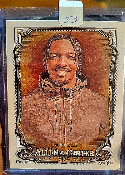 2024 Topps Allen & Ginter #293 Jayden Daniels — front